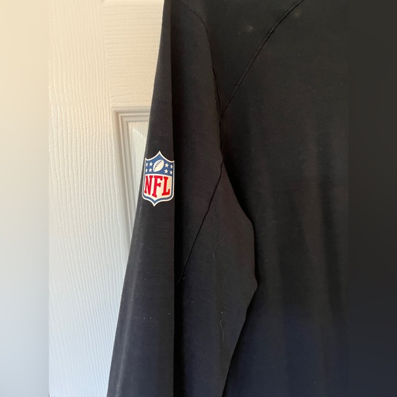 Nike NFL 🏈 Carolina Panthers Coach Half-Zip Pullover Dri-Fit Medium - Picture 2 of 10